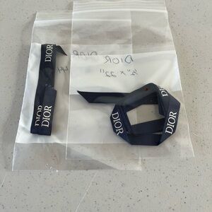 Dior Elegant Black Ribbon Set. A1